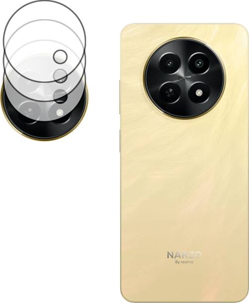 EJZATI Back Camera Lens Glass Protector for REALME NARZO N65 5G, BACK CAMERA LENS PROTECTOR