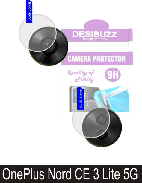 DESIBUZZ Back Camera Lens Glass Protector for OnePlus Nord CE 3 Lite 5G