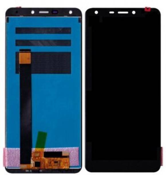 KRC KING LCD Mobile Display for Mobiistar X1 Selfie - Black