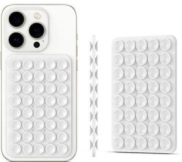Smartgrip Holdify Universal Mobile Double side Suction cup (Pack of 2 , White) Mobile Holder