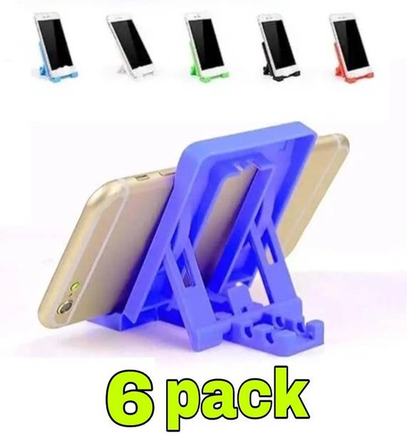 Spectra Hub 6 Pack)Foldable portable mount type Desktop mobile stand mobile holder for table Mobile Holder