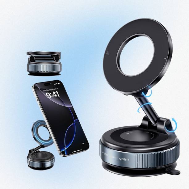 BITWEAVE Universal Magnetic Phone Stand with 360° Rotat...