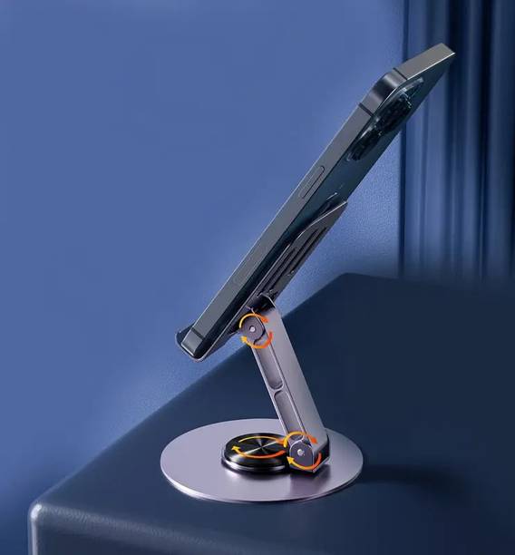 JANGI Metal body digital TX55 Smart table mobile Stand for desk online classes Mobile Holder