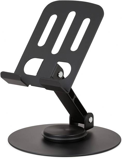 RambhaSelect Universal Mobile Stand – 360° Adjustable Foldable Phone Holder for Desk & Bed Mobile Holder