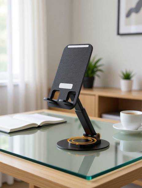 M/S DSNS Mobile Stand & Tablet Stand, Foldable 360° Rotatable Phone Stand for Table Mobile Holder