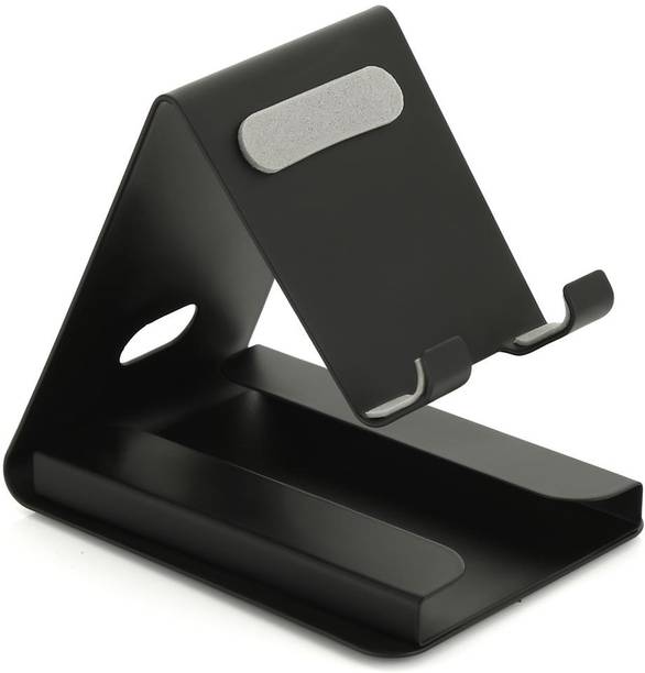 BLLUEX Metal Mobile Stand with Card Holder Slot Sturdy Aluminium Anti-Slip Desk Holder Mobile Holder