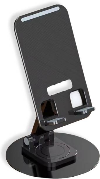 Zenvy Mobile Stand – 360° Rotating, Height & Angle Adjustable Mobile Stand for Table Mobile Holder