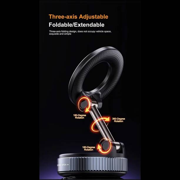 Cipto Car Mobile Holder for Dashboard, Windshield, Stee...