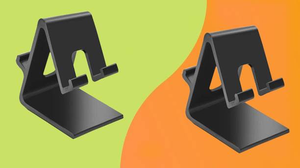 SHOP EXCITING Tabletop Phone Stand for Table, Dual Side Mobile Stand/Universal Plastic Mobile Holder