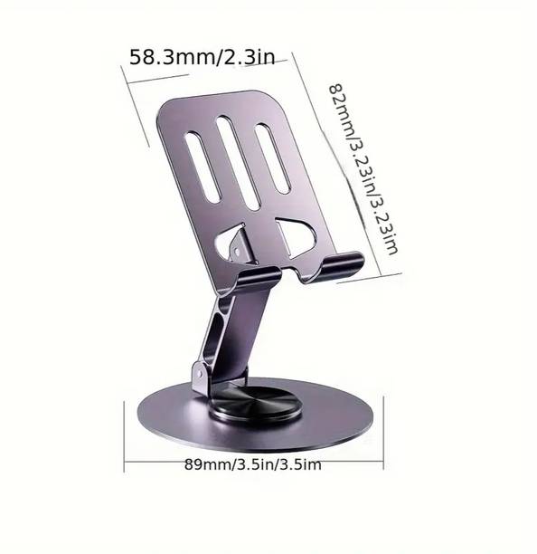 JANGI Metal body digital TX176 Smart table mobile Stand for desk online classes Mobile Holder