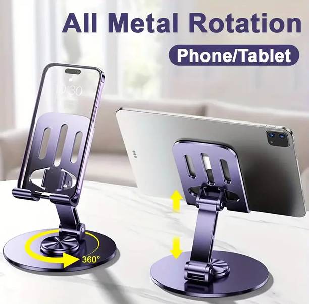 JANGI Metal body phone holder LX31 Smart table mobile Stand for desk online classes Mobile Holder