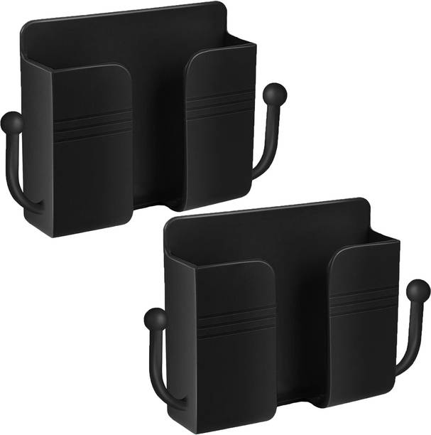 ओइवो इंडिया Wall Charger Phone Universal Hanging Stand Bracket Charging (Black, Pack of 2) मोबाइल होल्डर