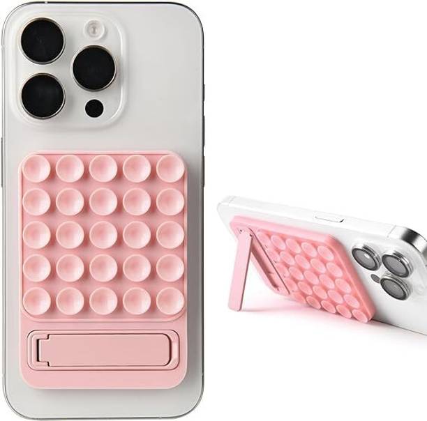 Clickcase 2 in 1 Sticky Silicone Suction Cup & Kickstan...