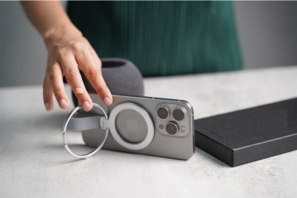 TECHGEAR Magnetic Kickstand Ring Holder Magsafe Compati...
