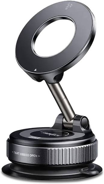 Frontech Magnetic Mobile Holder with Vacuum Suction – 360° Rotatable, Multi-Angle Mobile Holder