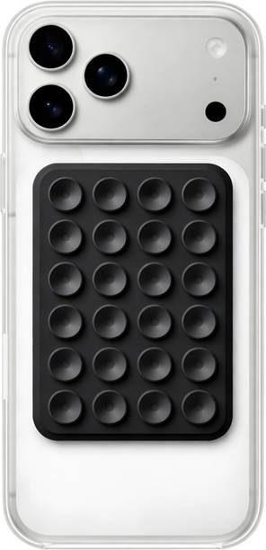 omne TECH Mobile Suction Pad Holder | Silicone Wall Mount for Phone Mobile Holder
