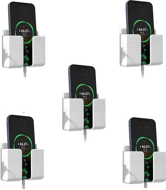 ब्राज़ीलियन Wall Mounted Stand Phone Holder Mobile Wall Mount for charging (pack of 5pcs)