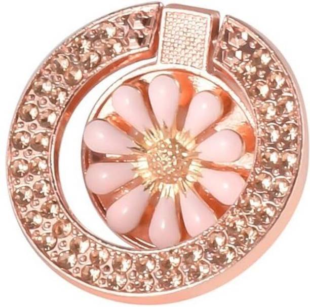 befunky Bling Rhinestone Mobile Phone Ring 360 Degree Rotating (Bling Daisy Pink) Mobile Holder
