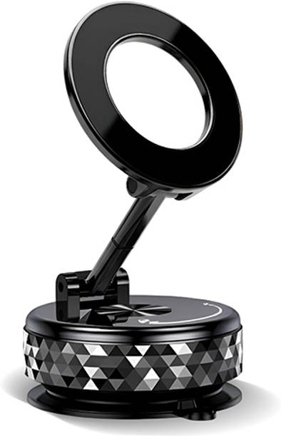 FABTEC Magnetic Car Phone Holder | 360° Rotation | Dashboard Mount for All Smartphones Mobile Holder