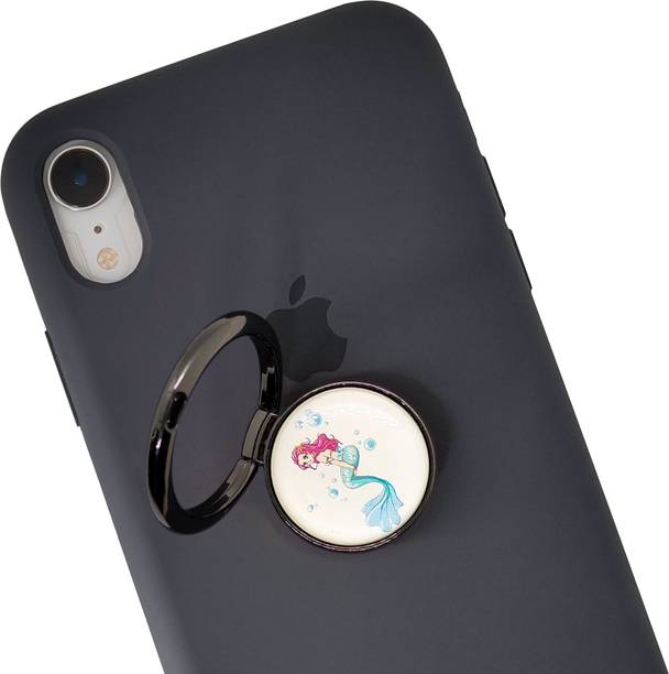 Swap-n-Snap 360° Holo-Ring Mobile Holder With 3 Changeable Logos , MERMAID. Mobile Holder