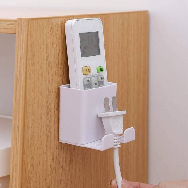 Radha Govind Self-Adhesive Wall Mounted Mobile Phone & Remote Holder | Charging Stand Mobile Holder