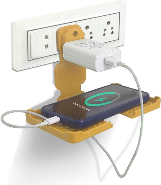 Flipkart SmartBuy Multi-Purpose Mobile Charging Wall Stand Plastic Holder Universal Socket Mobile Holder
