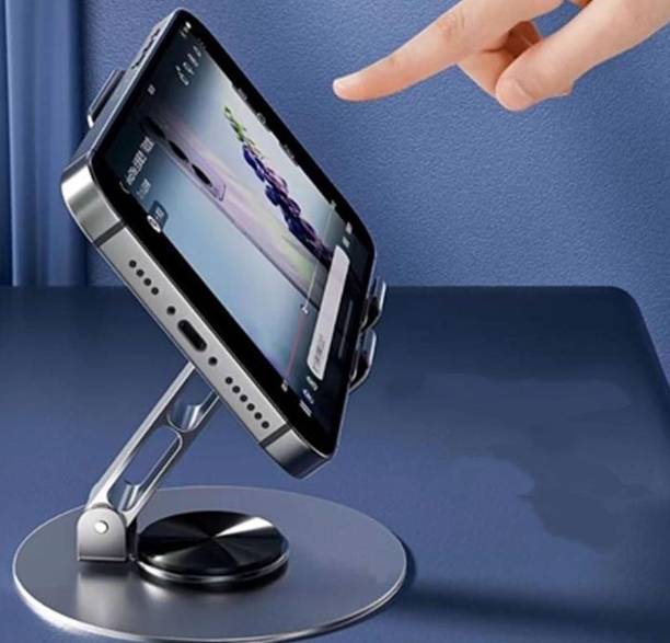 SGM Metal body digital TX77 Smart table mobile Stand for desk online classes Mobile Holder