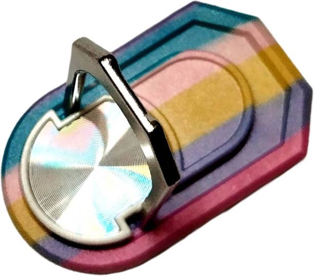 SantavoxIQ Rainbow Design 360 Degree Mobile Ring Holder Finger Grip Stand for Smartphones Mobile Holder