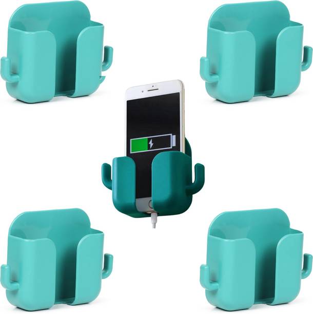 thekiteco. Wall Mounted Mobile Holder Mobile Stand Universal Phone Stand - Green Pack of 5 Mobile Holder