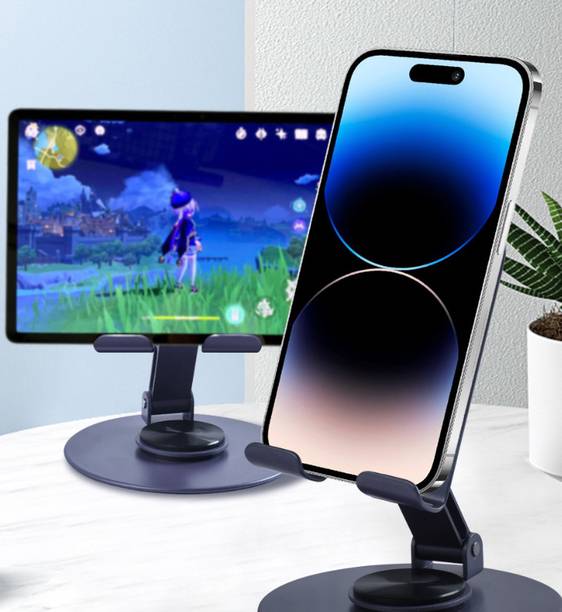 JANGI Metal body digital tx16 Smart table mobile Stand for desk online classes Mobile Holder