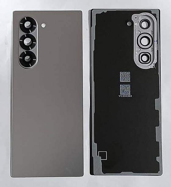 SPAREWARE® Back Panel For Samsung Galaxy Z Fold 6 -Titanium (100% ORIGNAL)