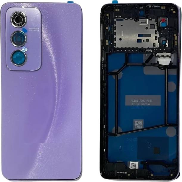 SPAREWARE® Back Panel Back Door Panel Body Cover For Oppo A3 Pro -Purple (MIDDLE RING BACK SIDE BUTTON CAMERA LENS OR LOGO)