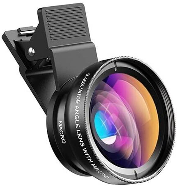 TUNISKY Universal Phone Cameras Lens Kit 0.45X Wide Angle Lens 140° Mobile Phone Lens