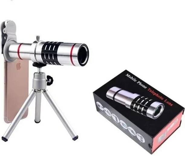 Wifton Universal Smartphone Telephoto Lens 18X with Stable Metal Tripod Mobile Phone Lens
