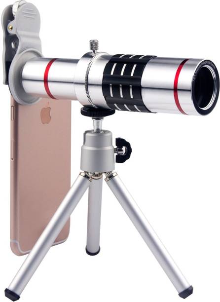 Mobcam 4K Ultra HD 18X Zoom Universal Mobile Phone Telescope Lens Kit with Tripod Mobile Phone Lens