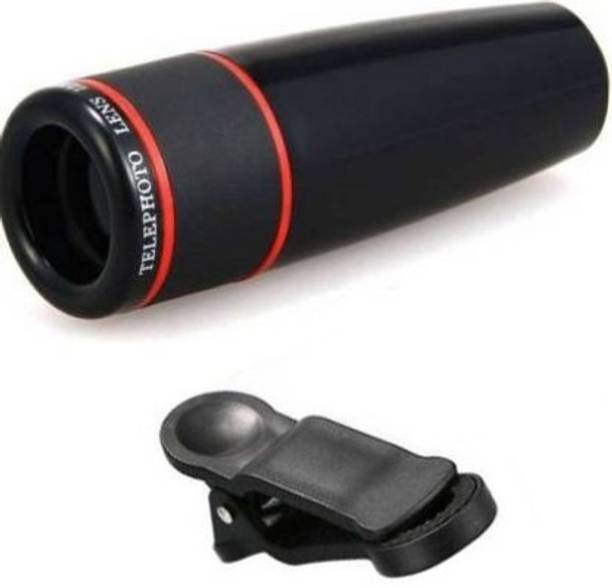 ROCOZY 12x Mobile Camera Lens Telescope Lens for Mobile's Camera with Blur Background Mobile Phone Lens