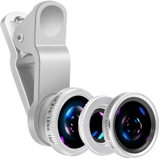 OSTALY Pro 2 L53 HD 3 in 1 Universal Clip Lens Ultra HD Wide Angle, Fish Eye, Macro Len Mobile Phone Lens