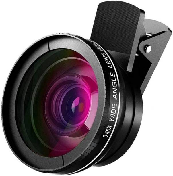 Mobcam 2 in 1 Mobile Macro Lens Kit 0.45 Wide Angle and 15X Macro Lens Mobile Phone Lens