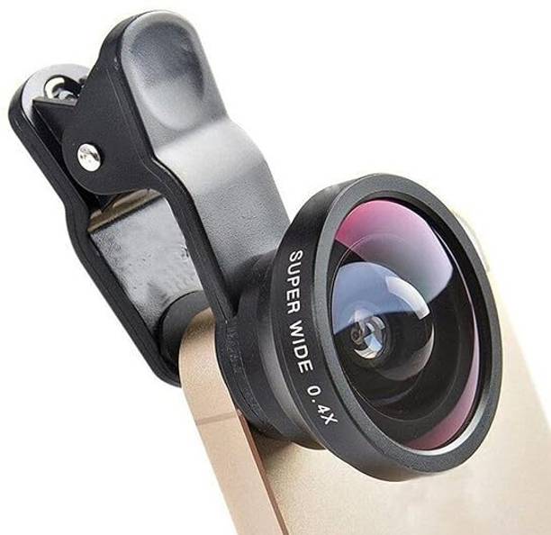 TECHGEAR 0.4X Portable Phone Lens, Durable Wide Angle Lens Mobile Phone Lens