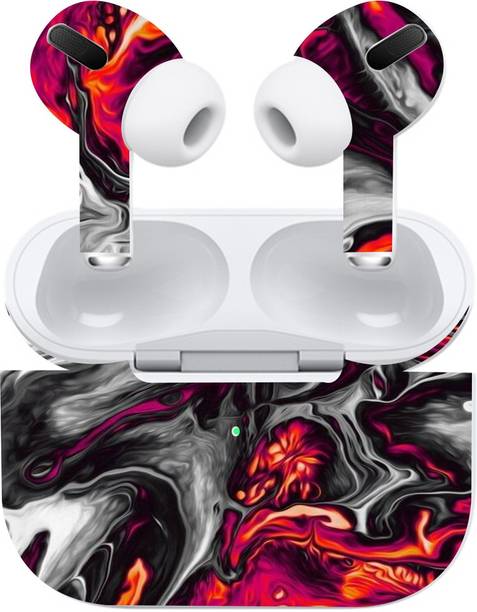Mclaxa apple air pod pro, mclaxa-airpod-pro-Colorful Lava Mobile Skin
