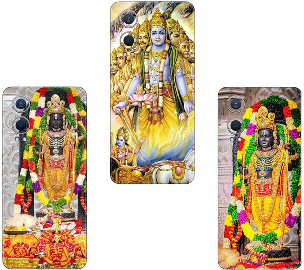 AMTHA AMTHA REALME NOTE 50(PACK OF 3)Camera&Back Protector Premium Vinyl Mobile Skin