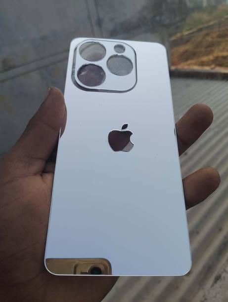 MOKPLZ Infinix Hot 40 SILVER MIRROR BACK PANNEL Mobile Skin
