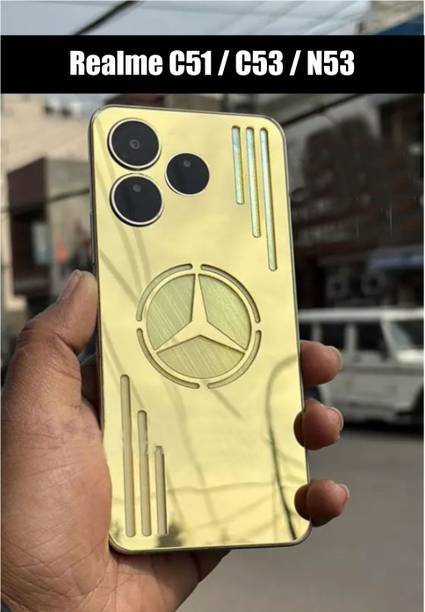 CoverbyDj Gold - Merc -Realme C51 / Realme C53 / Narzo N53 Back Panel Mobile Skin