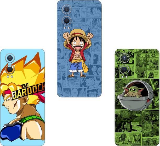 AMTHA AMTHA TECNO SPARK 5 KD7H(PACK OF 3)Camera&Back Protector Premium Vinyl Mobile Skin