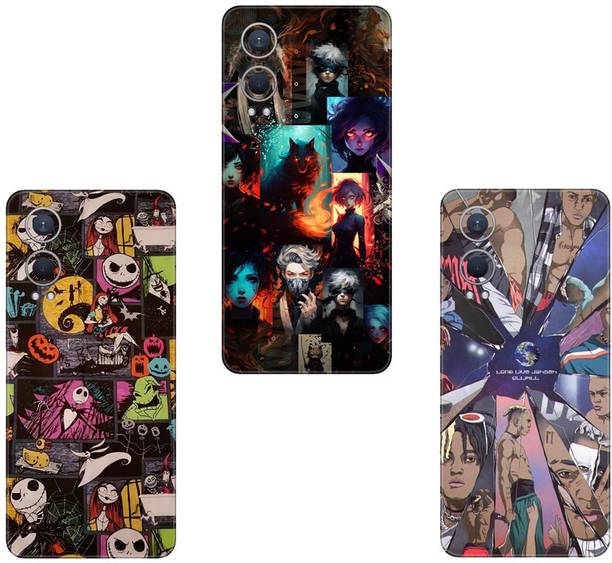 AMTHA AMTHA MOTO G PLAY 2021(PACK OF 3)Camera&Back Protector Premium Vinyl Mobile Skin