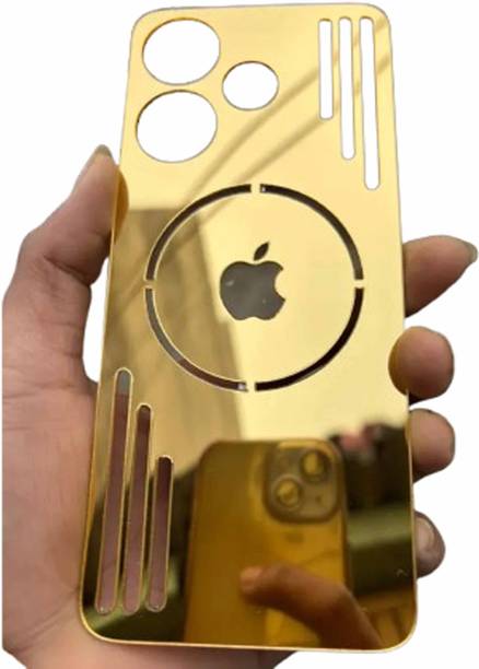 GPTECK Tecno POP 8 Gold Mirror Finish Back Panel Mobile Skin