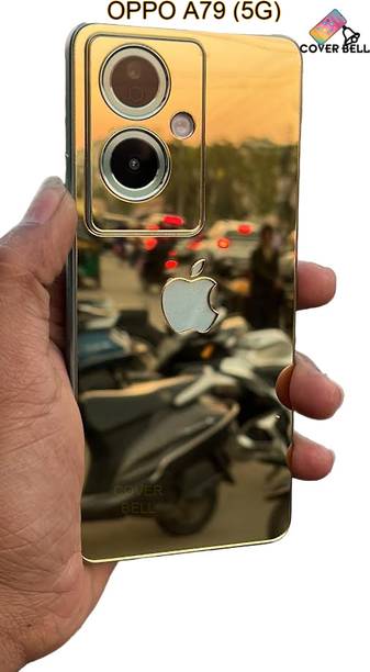 coverbell OPPO A79 (5G) GOLD APPLE BACK GUARD PROECTOR Mobile Skin