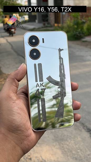 coverbell VIVO Y16 SILVER AK47, VIVO Y56, VIVO T2X Mobile Skin