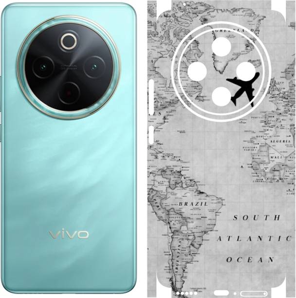 yuvu77 Full back skin for VIVO T4 5G, Scratch & Bubble Free Mobile Skin