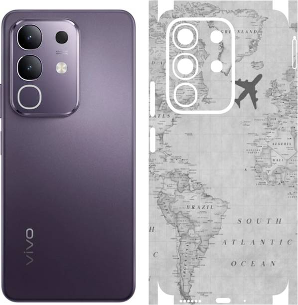 yuvu77 Full back skin for Vivo T4X 5g, Scratch & Bubble Free Mobile Skin
